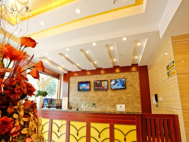 غرفة بزنس بسرير كينج وسرير كوين، GreenTree Inn MaAnshan West Jiuhua Road Wanda Plaza Mengniu Diary Express Hotel 1/1