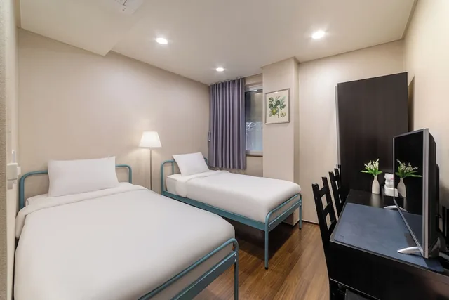 غرفة بسريرين منفصلين، Soo Song Guest House 10/10