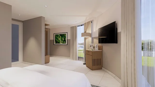 غرفة فاخرة بسرير كوين، Le Centell Hotel & Spa 4/10