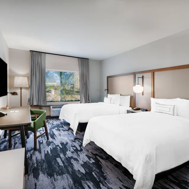 غرفة بسريرين كوين، Fairfield Inn & Suites By Marriott Tulsa Catoosa 5/11