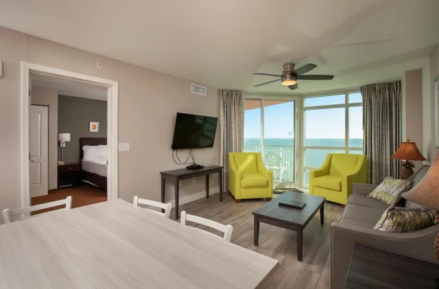 جناح بإطلالة على البحر بغرفتي نوم، Prince Resort 3/6