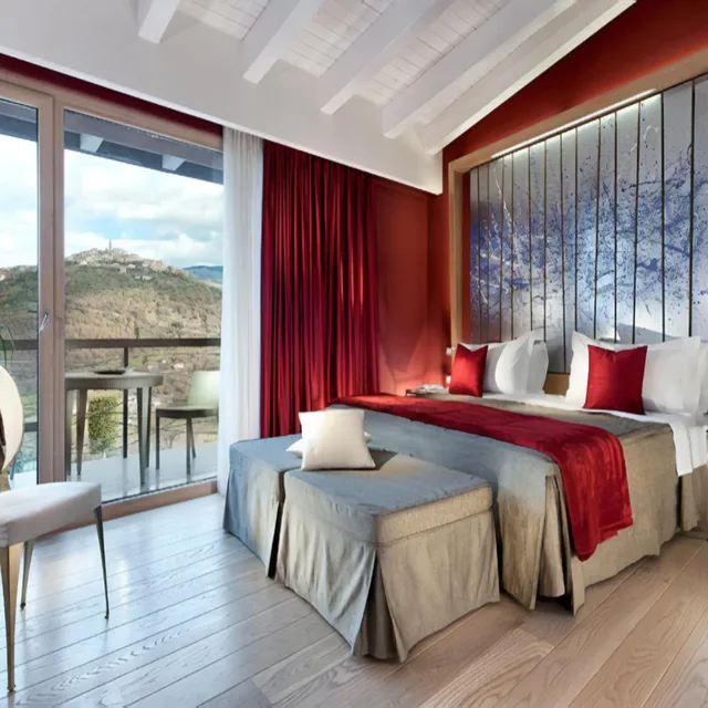 Room, King Bed, Balcony, Bouganville Hill Resort Wellness Space 1/5