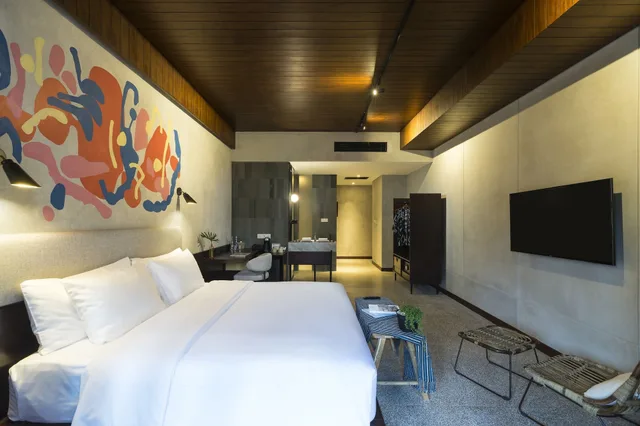 استوديو بسريرين مزدوجين، Artotel Haniman Ubud 1/3