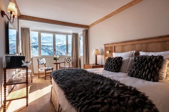Deluxe, Twin Beds, ALPES HOTEL PRALONG 3/7