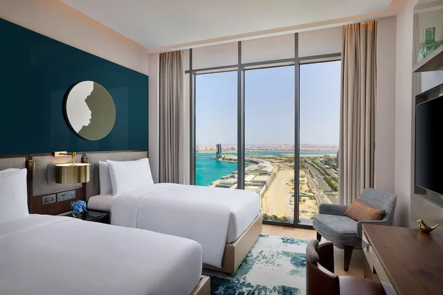 جناح بانورامي بسرير كينج بغرفتي نوم، Conrad Bahrain Financial Harbour 3/6