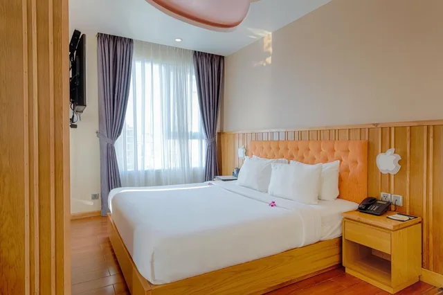 غرفة ديلوكس بسرير مزدوج بشرفة، Sea Queen Hotel 5/10