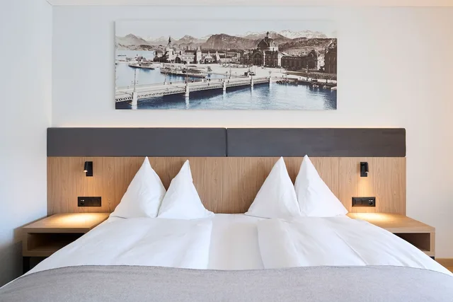 Room, Twin Beds, Hill View، Seehotel Kastanienbaum 10/10
