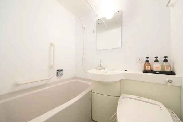 غرفة بسريرين منفصلين بحوض استحمام، Nasukogen Hotel View Palace 8/8