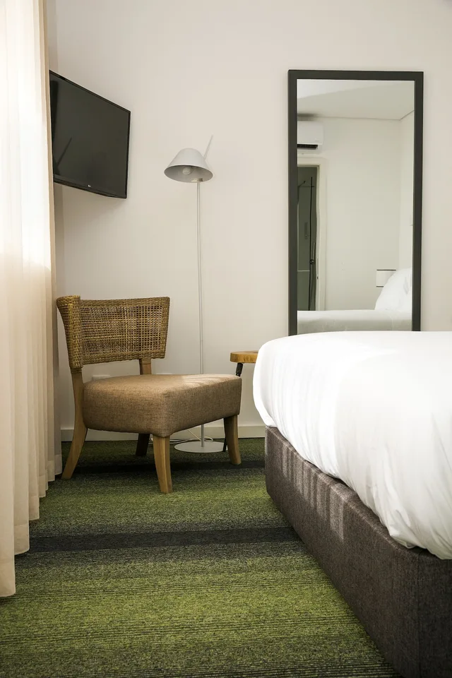 غرفة بسرير مزدوج بإطلالة على الحديقة، Bo - Álvares Cabral Guest House 1/3