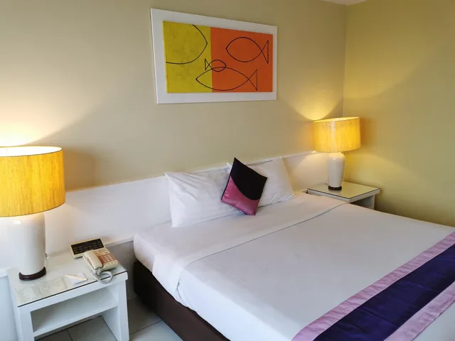 غرفة سوبيريور بسرير مزدوج أو سريرين منفصلين بإطلالة على المدينة، Tongtara Riverview Hotel 6/8
