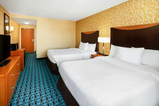 غرفة بسريرين كوين، Fairfield Inn Suites Plainville 2/4