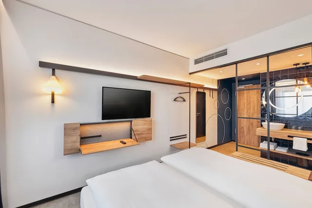 غرفة كومفورت بسريرين منفصلين، H2 Hotel Dusseldorf City 1/4