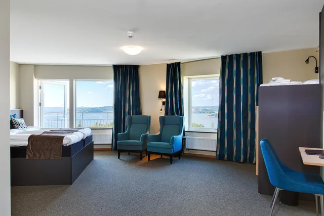 غرفة رباعية بشرفة، Bohusgarden Hotell & Konferens 3/7
