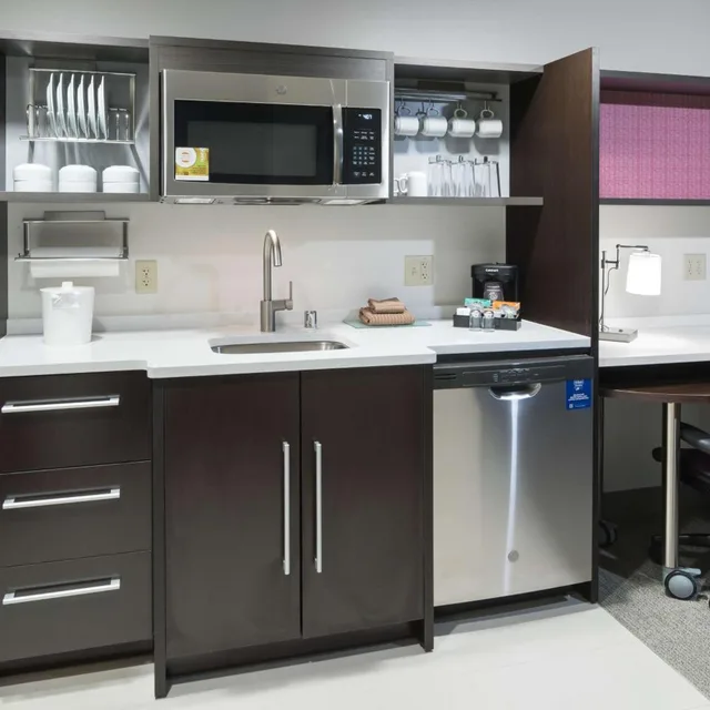 استوديو بسريرين كوين مع أريكة، Home2 Suites By Hilton Fort Worth Cultural District Tx 9/10
