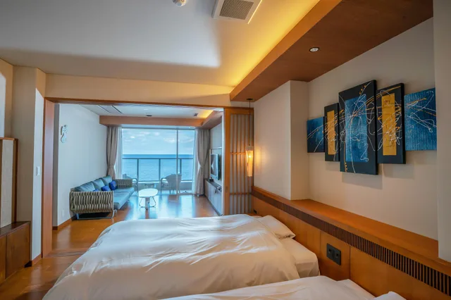 Universal, Twin Beds, New Building، Amane Resort Seikai 1/1