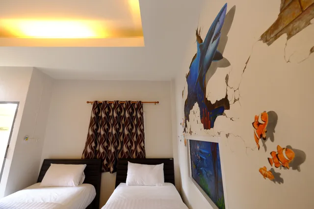 غرفة قياسية بسريرين منفصلين، Sixty Nine Resort 3/3