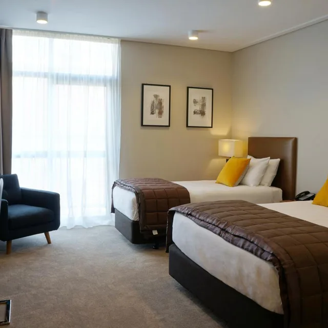 غرفة سوبيريور بسريرين منفصلين، The Victoria Hotel Dunedin 2/5