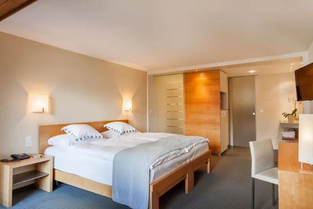 غرفة سوبيريور بسرير كوين، Allalin Relais Du Silence Hotel 8/10