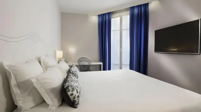 غرفة بسريرين مزدوجين، Hotel Paris Vaugirard 1/1