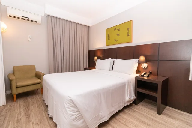 غرفة ديلوكس رباعية، Slaviero Hotel Curitiba Shopping 4/5