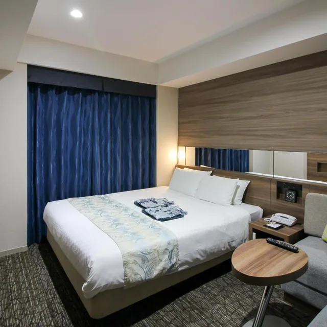 غرفة قياسية بسرير مزدوج، ALMONT HOTEL NAHA KENCHOMAE 3/9