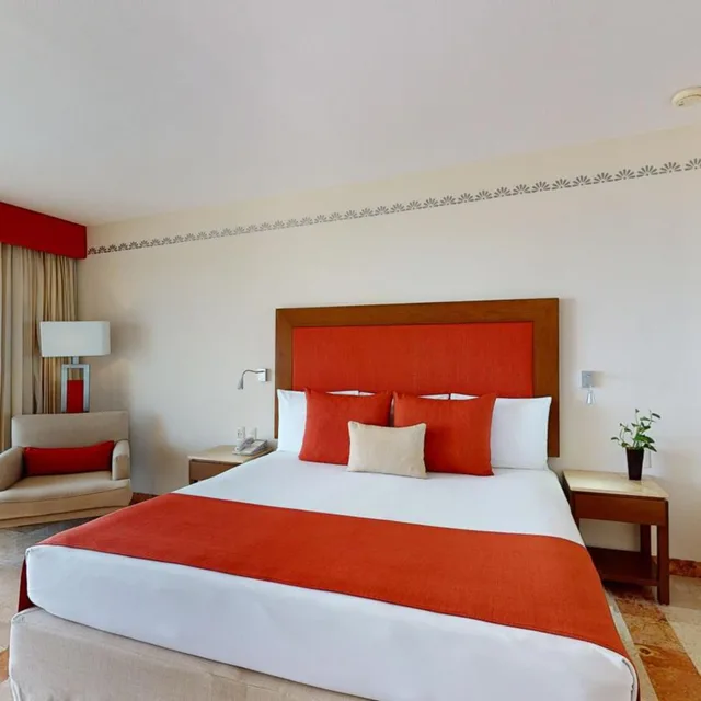 غرفة ديلوكس بإطلالة على البحر، Grand Park Royal Cancun All Inclusive 2/9