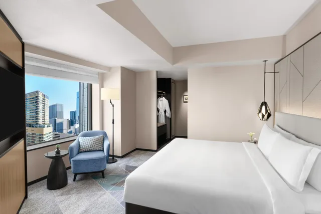 جناح بسرير كينج مع أريكة مع دخول الصالة، Ana Intercontinental Tokyo 1/2