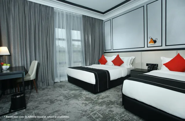 غرفة سوبيريور عائلية بسرير كوين وسرير فردي، Stanton Hotel 1/1