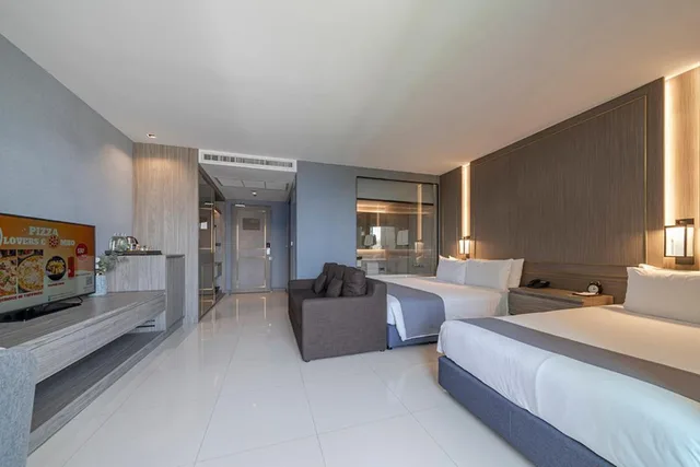 غرفة كلاسيكية ديلوكس عائلية مفردة، Mandarin Eastville Pattaya 5/12