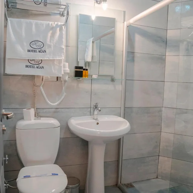 غرفة بسريرين منفصلين، Hotel Agan 9/10