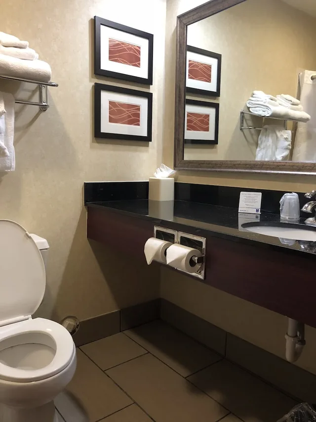 غرفة ديلوكس بسرير كينج مع أريكة، Comfort Inn Augusta Me 7/9