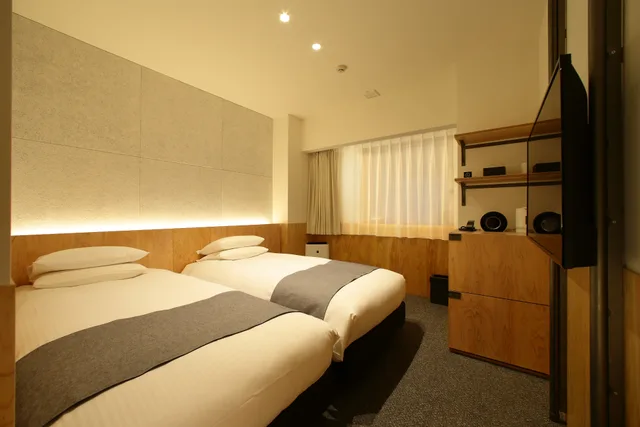 غرفة قياسية بسريرين منفصلين، Hotel Oriental Express Tokyo Kamata 1/2
