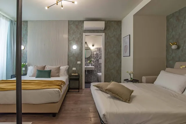 Family, Quadruple, Twin Beds, 94rooms Vatican Scipioni 4/9