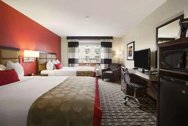 غرفة بسريرين كوين، Ramada By Wyndham Edson 2/3