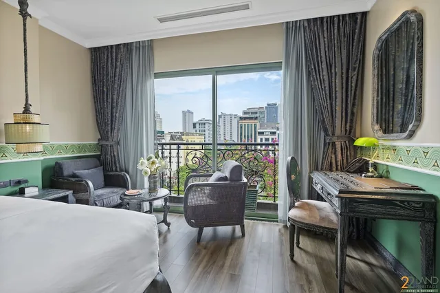 غرفة بريميوم بسرير كينج، 22Land Heritage Hotel & Retreat 3/9