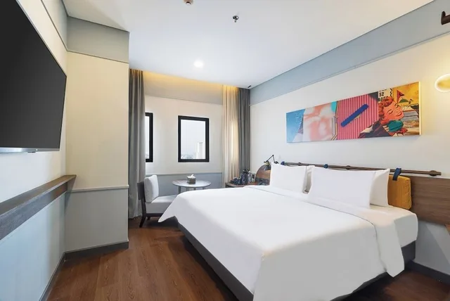 غرفة ديلوكس بسريرين منفصلين، ARTOTEL Hub Simpang Temu 3/5