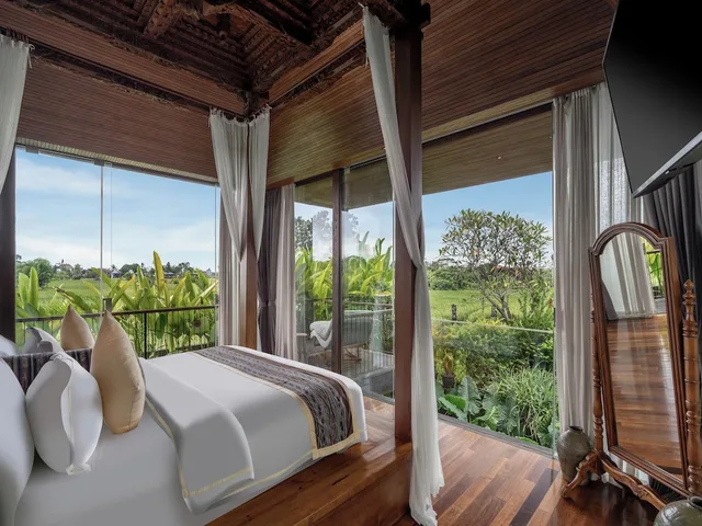 Pool, Prestige, Villa, King Bed, Paddy View، Gdas Bali Health and Wellness Resort 3/10