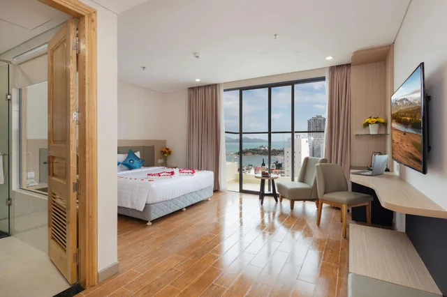 جناح ديلوكس بإطلالة على البحر، Elite Hotel Nha Trang 1/1