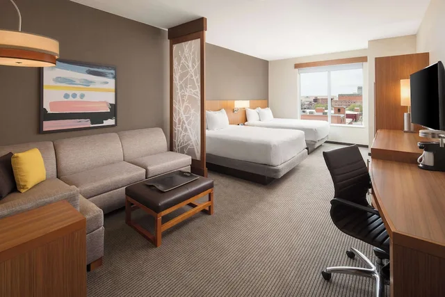 غرفة بسريرين كوين، Hyatt Place Oklahoma City / Bricktown 2/4
