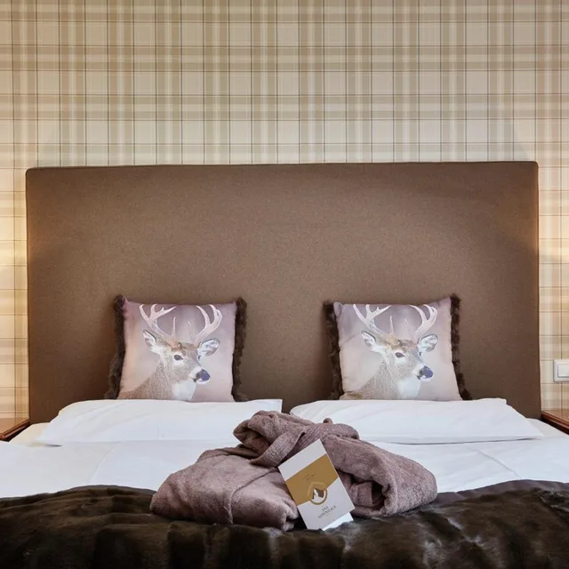 غرفة كلاسيكية بسرير مزدوج بشرفة، Das Alpenhaus Gasteinertal Hotel Formerly Grand Park Hotel 3/5