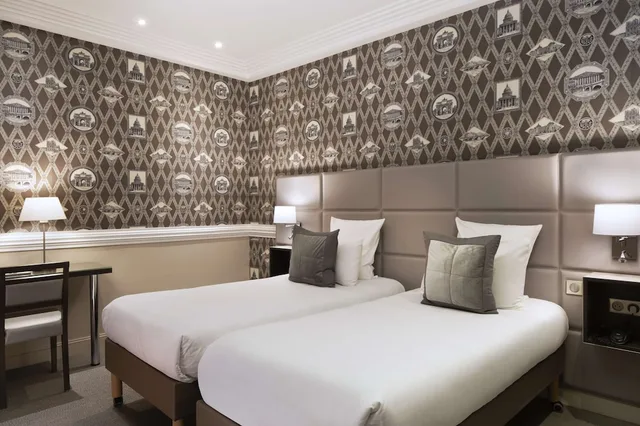 غرفة بسريرين منفصلين، Elysees Hotel 2/7