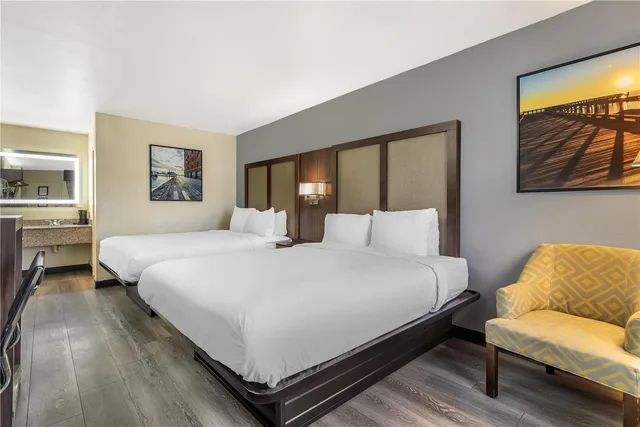 غرفة بسريرين كوين، Best Western Salisbury Plaza 3/4