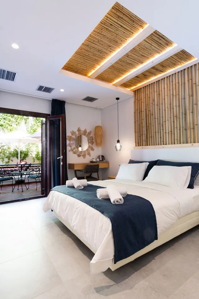 جناح عائلي بإطلالة على المسبح، Aktaion Beach Boutique Hotel and Spa 2/4