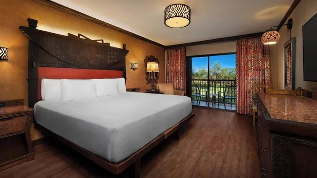 2 Bedrooms, Suite, King Bed, 2 Queen Beds, Sofa, Club Floor، Disneys Animal Kingdom Lodge 1/3