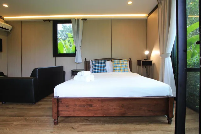 غرفة بغرفة نوم واحدة، Limon Villa Khao Yai by SLH 3/3