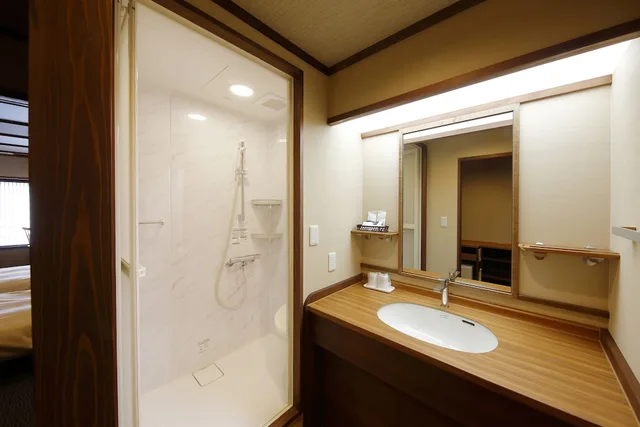 غرفة غربية بسريرين منفصلين بإطلالة على البحر، Hotel BOKAI (ex Yusai No Yado Bokai) 3/3