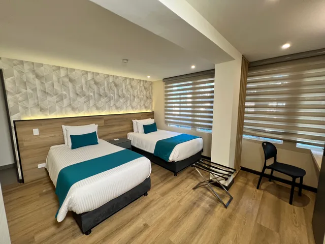 غرفة ديلوكس بسريرين مزدوجين، Hotel Grand Park 2/8