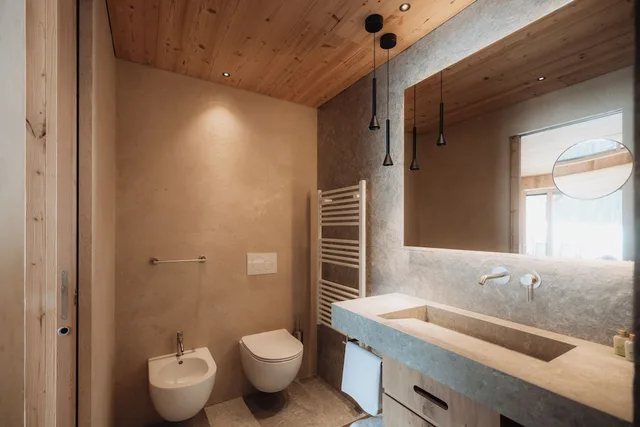 غرفة جونيور بسرير كينج بشرفة، Hotel Saltria true alpine living 5/9