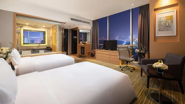 غرفة بريميوم بسريرين منفصلين، Holiday Inn Nanchang Riverside 2/6