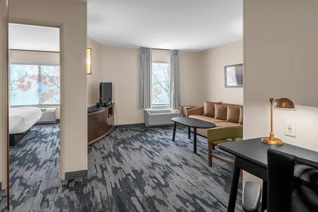 جناح بسرير كينج مع أريكة لذوي الإعاقة، Fairfield Inn And Suites Columbus West 1/1